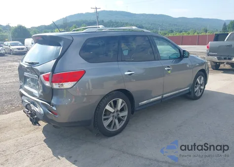 2016 Nissan Pathfinder Platinum from USA, damaged, VIN 5N1AR2MM5GC613495